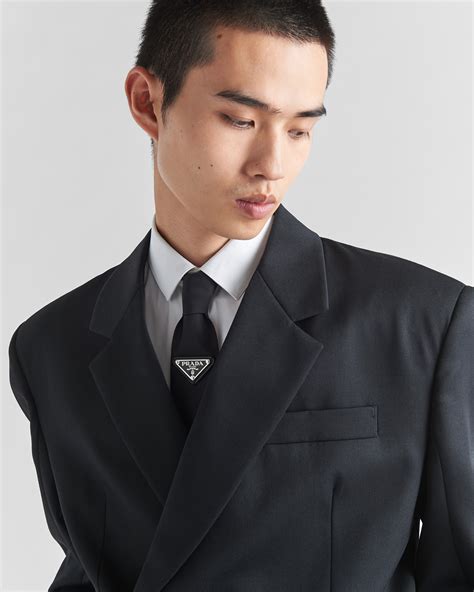 prada black tie